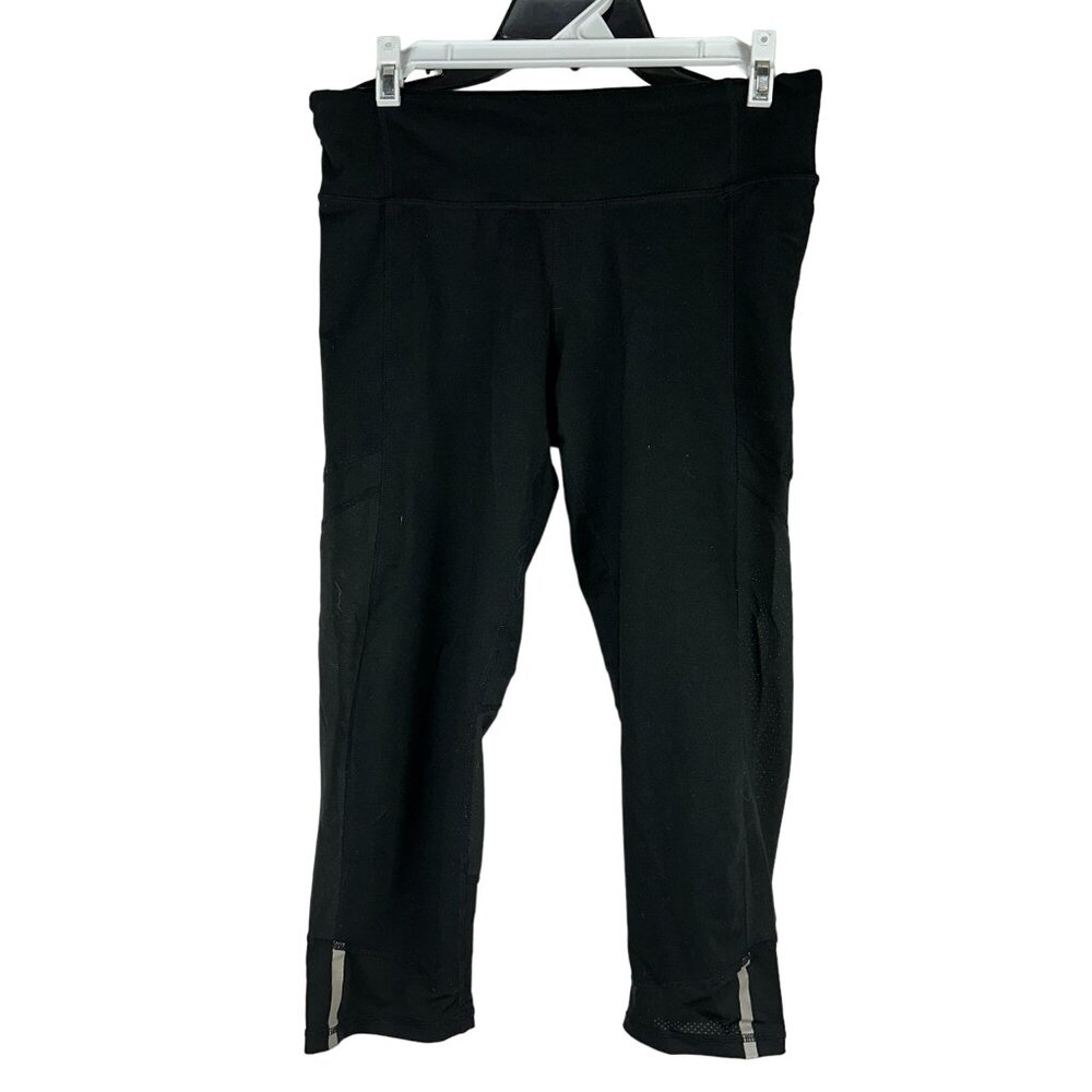 C9 by Champion Duodry Womens Size M Black Leggings Mesh Activewear Pants
